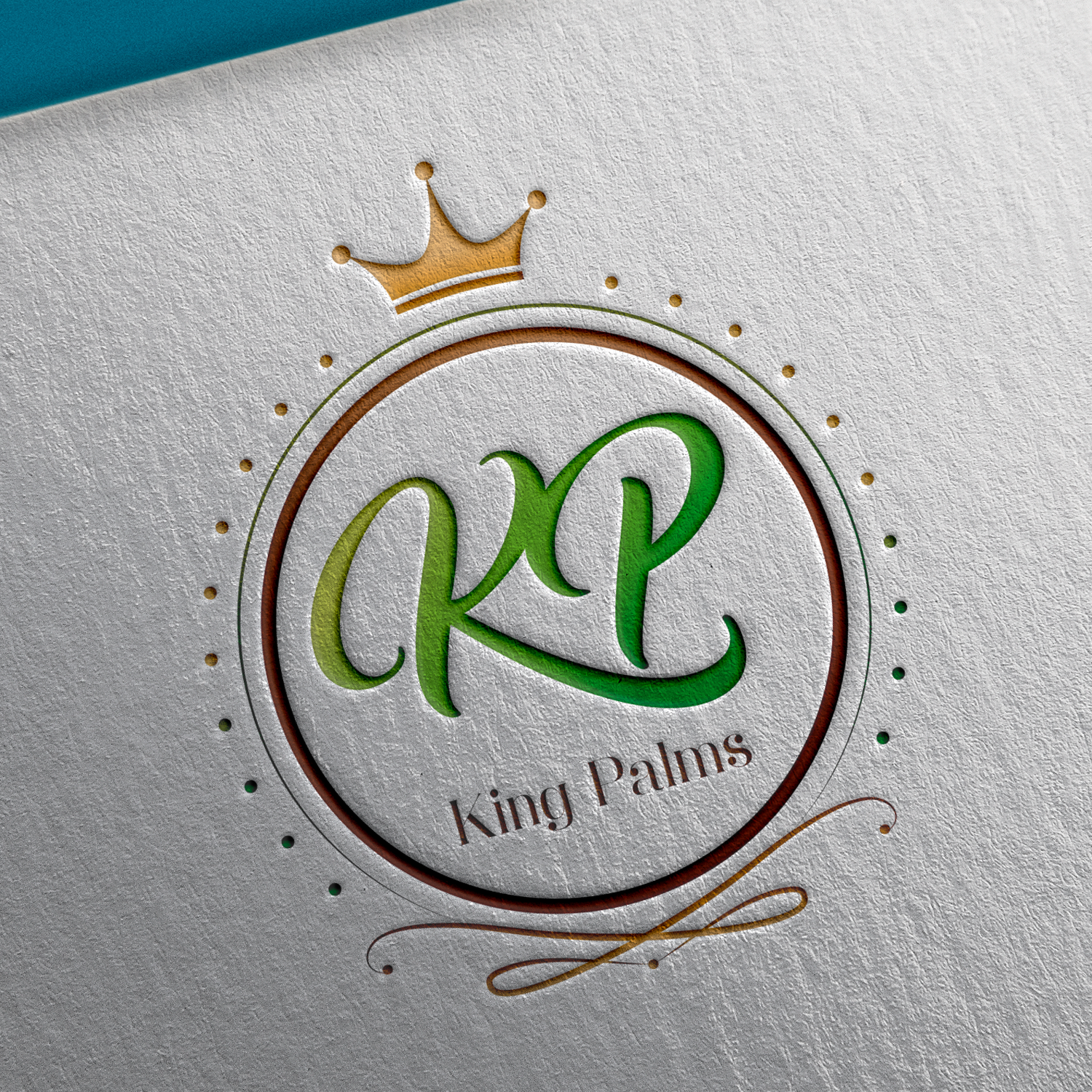 Logo Design by Miche Angeline for King Palms | Design #12745418