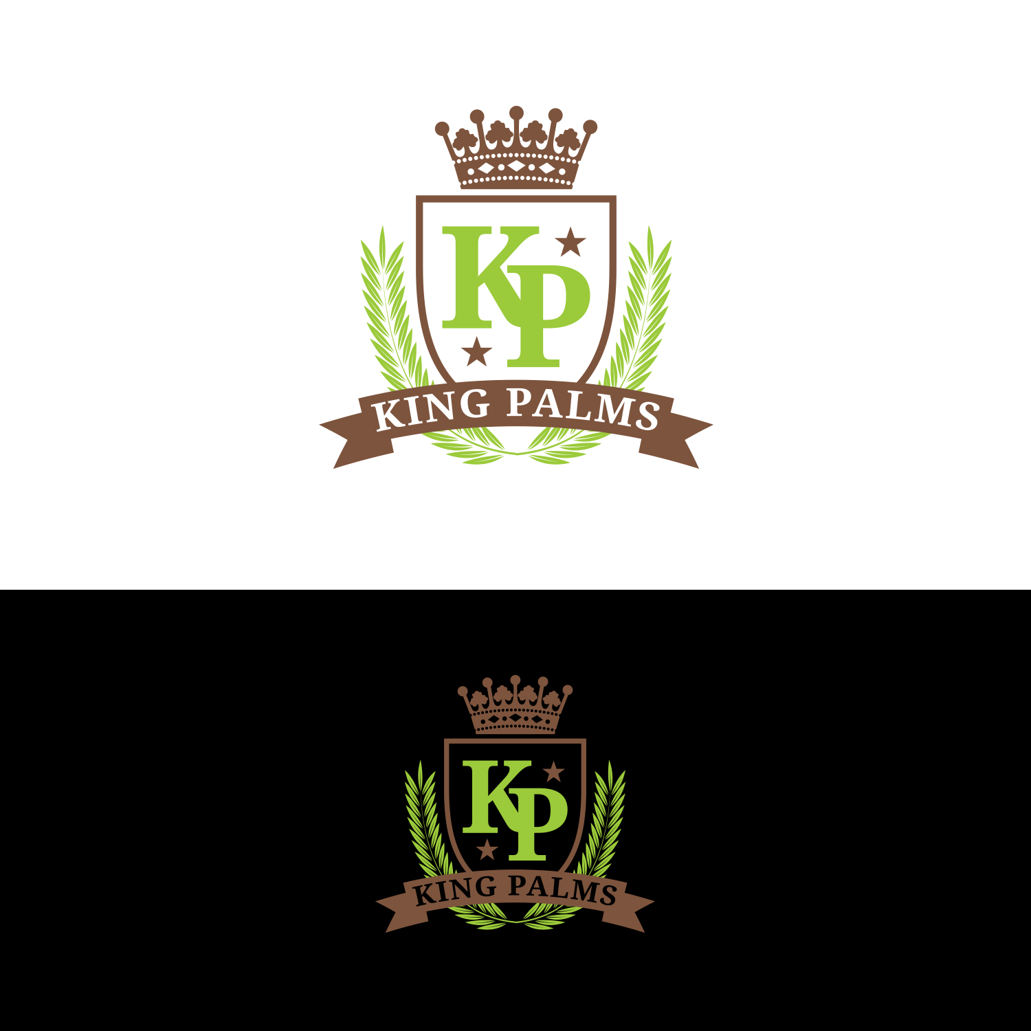 Logo Design by Grapismo Brand Studio for King Palms | Design #12747767