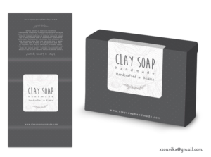 Design Emballage par Souvik Roy (Alex Pro) pour Clay Soap Handmade | Design : #12749779