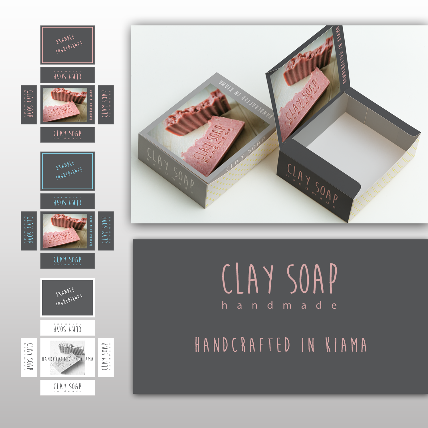 Design Emballage par amadadesigns pour Clay Soap Handmade | Design #12828259