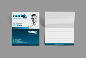 Business Card Design by INDIAN_Ashok for Martek Marine | Design: #12746028