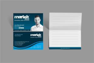 Business Card Design by INDIAN_Ashok for Martek Marine | Design: #12746029