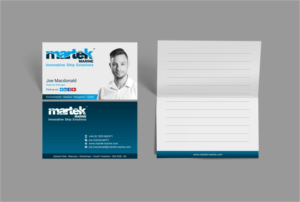 Business Card Design by INDIAN_Ashok for Martek Marine | Design: #12746030