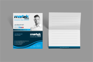 Business Card Design by INDIAN_Ashok for Martek Marine | Design: #12746031