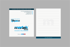 Business Card Design by INDIAN_Ashok for Martek Marine | Design: #12746191