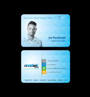 Business Card Design by Muzamil for Martek Marine | Design: #12775964