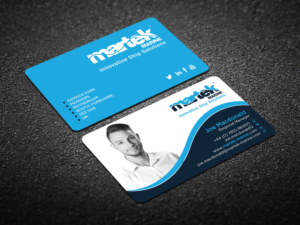 Business Card Design by Verified artistry (Design garden) for Martek Marine | Design: #12746441