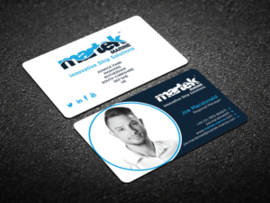 Business Card Design by Verified artistry (Design garden) for Martek Marine | Design: #12746443