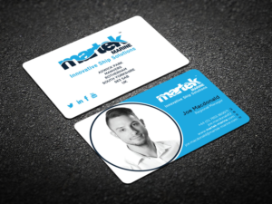 Business Card Design by Verified artistry (Design garden) for Martek Marine | Design: #12746446