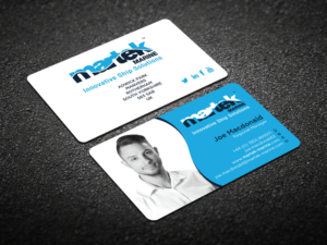 Business Card Design by Verified artistry (Design garden) for Martek Marine | Design: #12746448