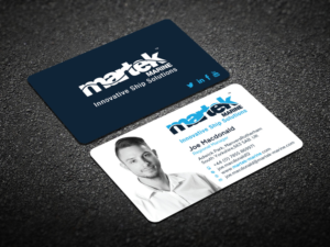 Business Card Design by Verified artistry (Design garden) for Martek Marine | Design: #12754775