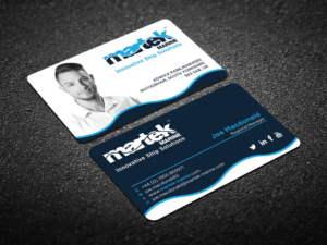 Business Card Design by Verified artistry (Design garden) for Martek Marine | Design: #12754785