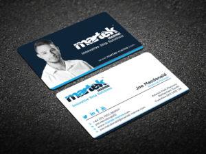 Business Card Design by Verified artistry (Design garden) for Martek Marine | Design: #12767997