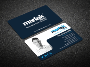 Business Card Design by Verified artistry (Design garden) for Martek Marine | Design: #12767999