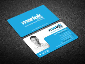 Business Card Design by Verified artistry (Design garden) for Martek Marine | Design: #12768000
