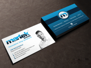 Visitenkarten-Design von Creations Box 2015 für Martek Marine | Design: #12760151