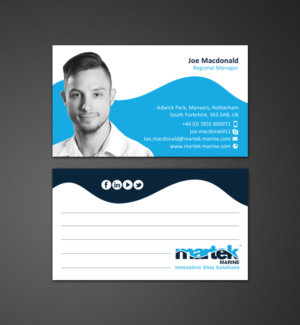 Business Card Design by chandrayaan.creative for Martek Marine | Design: #12776237