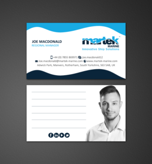 Business Card Design by chandrayaan.creative for Martek Marine | Design: #12776241