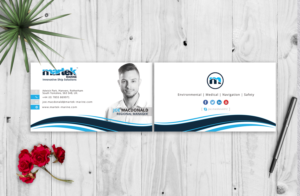 Business Card Design by Graphic Flame for Martek Marine | Design: #12755317