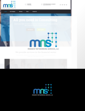 Logo Design by ChinMaya for Midwest Networking Services | Design: #12824271