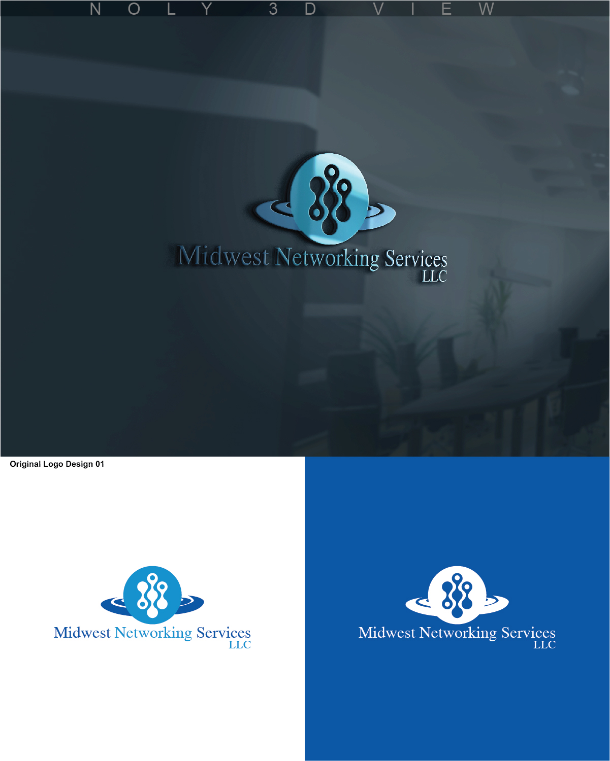 Logo Design by tracy231976 for Midwest Networking Services | Design #12746770