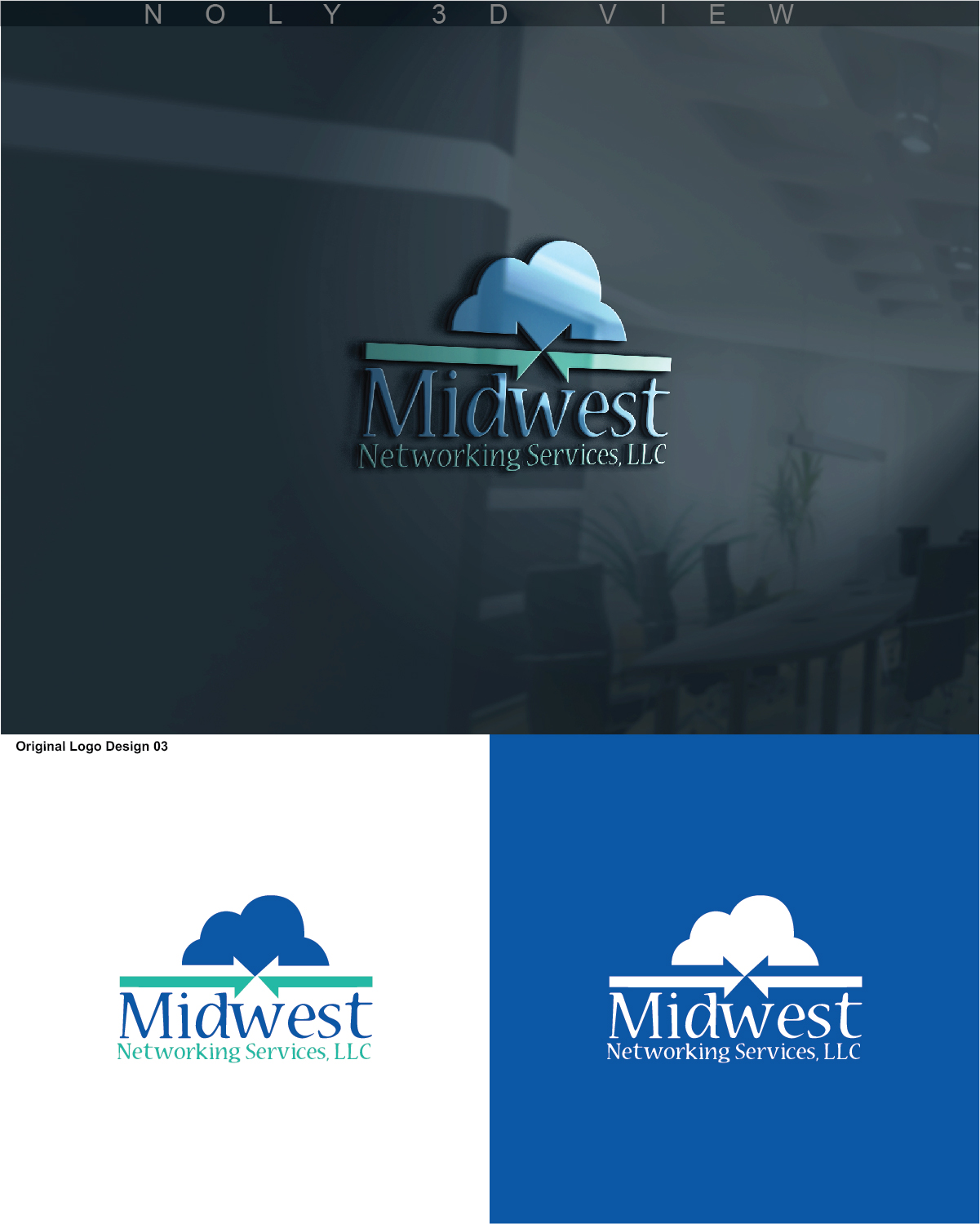 Logo Design by tracy231976 for Midwest Networking Services | Design #12746772