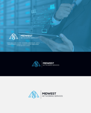 Midwest Networking Services, LLC and/or MNS | Logo Design by joe designs