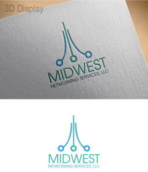 Logo Design by 3Guys for Midwest Networking Services | Design: #12748907