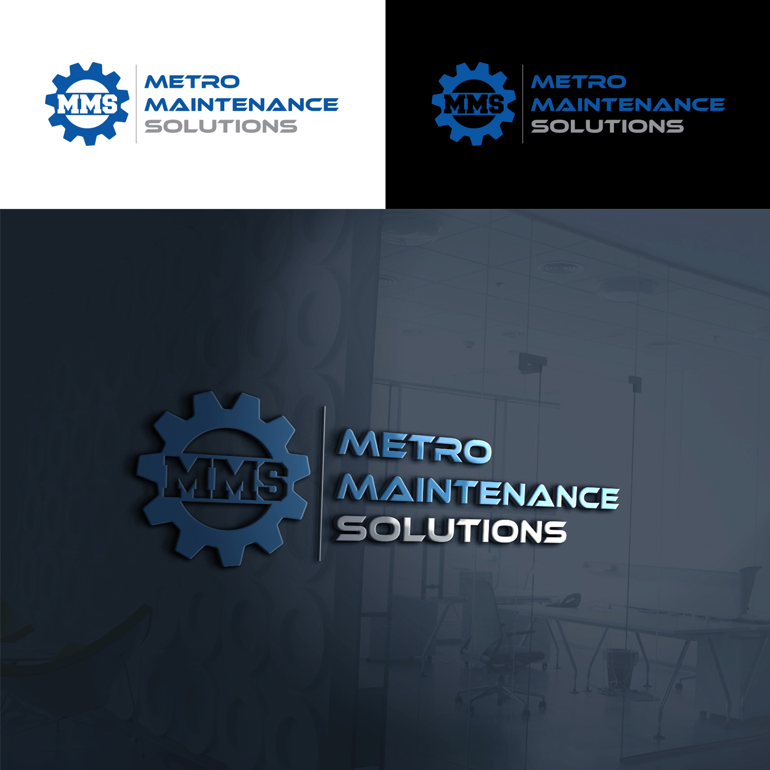 Logo Design by IMD-HUB for Metro Maintenance Service | Design #12776568