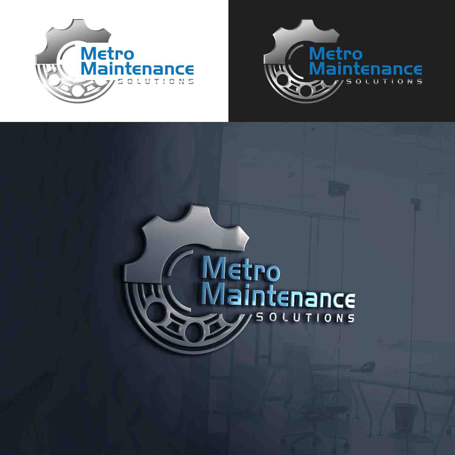 Logo Design by IMD-HUB for Metro Maintenance Service | Design #12833529