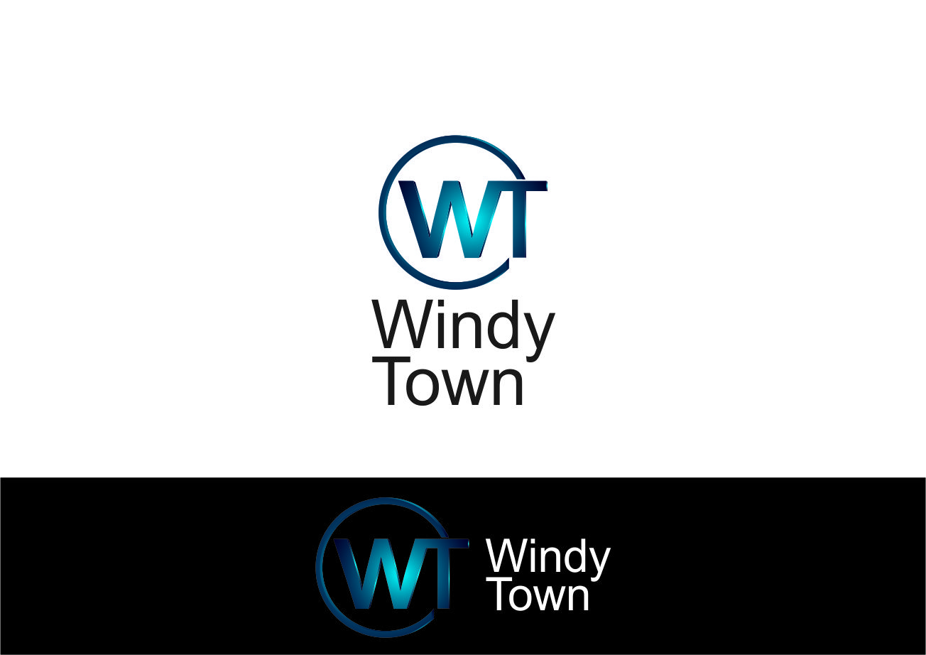 Logo Design by rgrider for WindyTown.com | Design #12746760