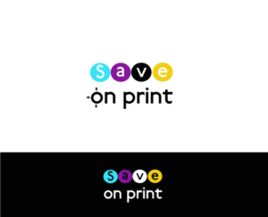 Save on Print | Logo Design by Hiccups Design