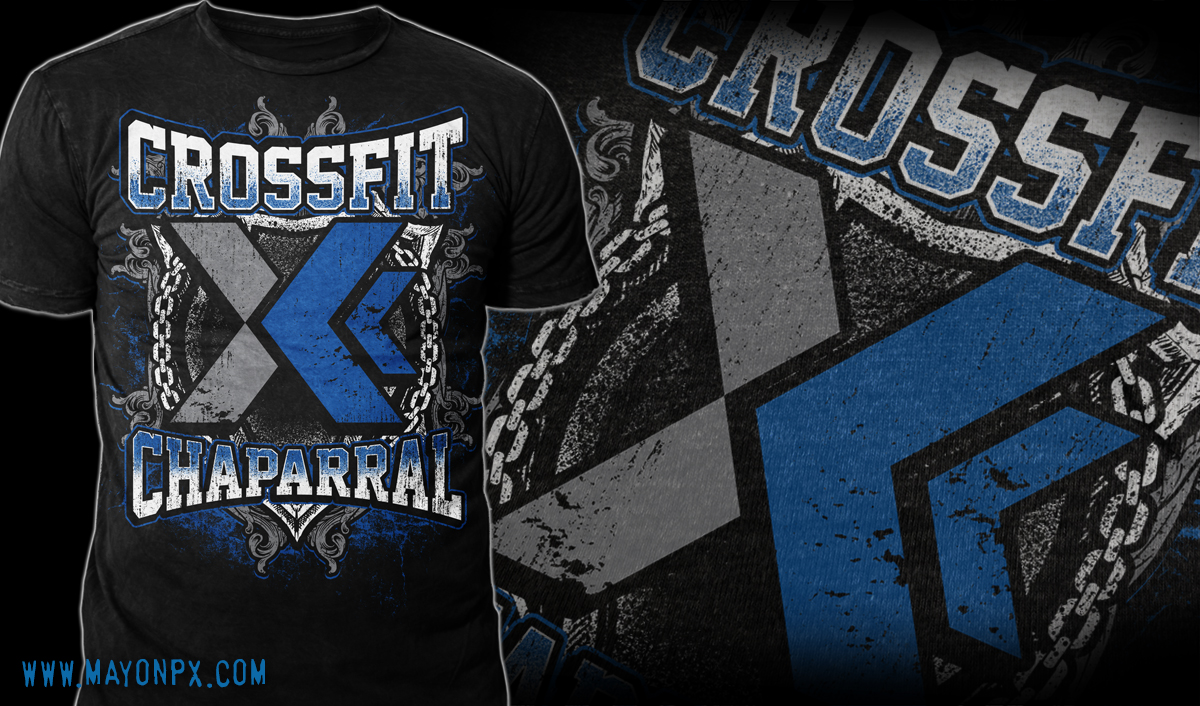 T-shirt Design by Mayonpx for CrossFit Chaparal | Design #12766213