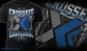 T-shirt Design by Mayonpx for CrossFit Chaparal | Design: #12766213