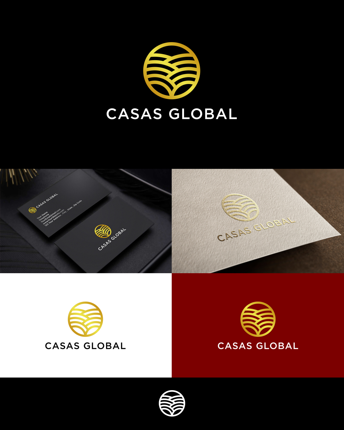Diseño de Logo por Grapismo Brand Studio para Casas Global | Diseño #12792646