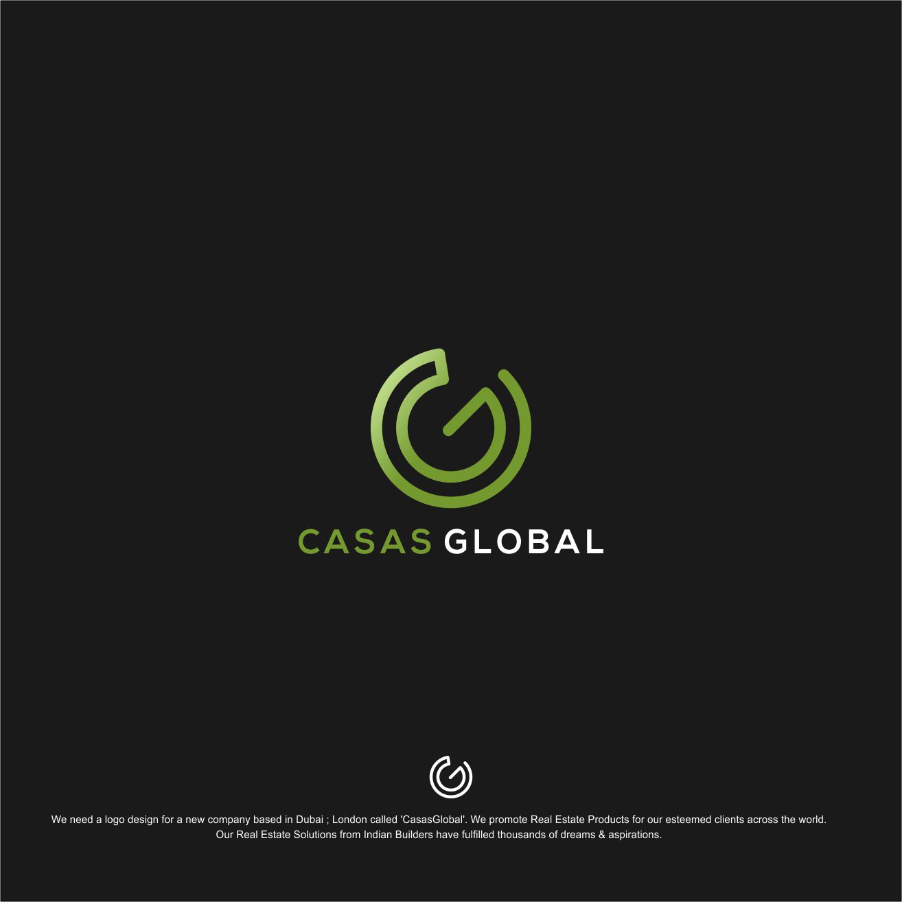 Diseño de Logo por ecorokerz para Casas Global | Diseño #12773199