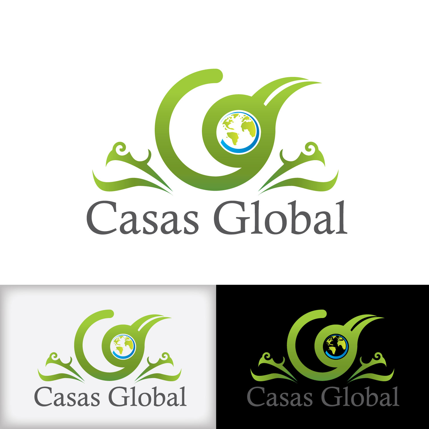 Logo Design by ujay for Casas Global | Design #12794092