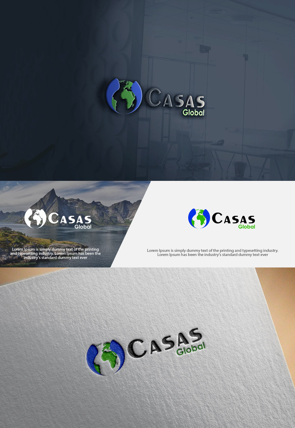 Logo-Design von G.D boX für Casas Global | Design: #12811635