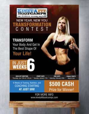 Flyer-Design von uk für Kinetafit | Design: #12783957