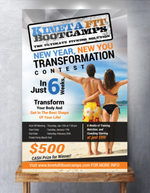 Flyer-Design von uk für Kinetafit | Design: #12862441