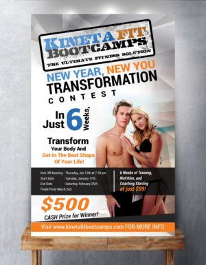 Flyer-Design von uk für Kinetafit | Design: #12862442
