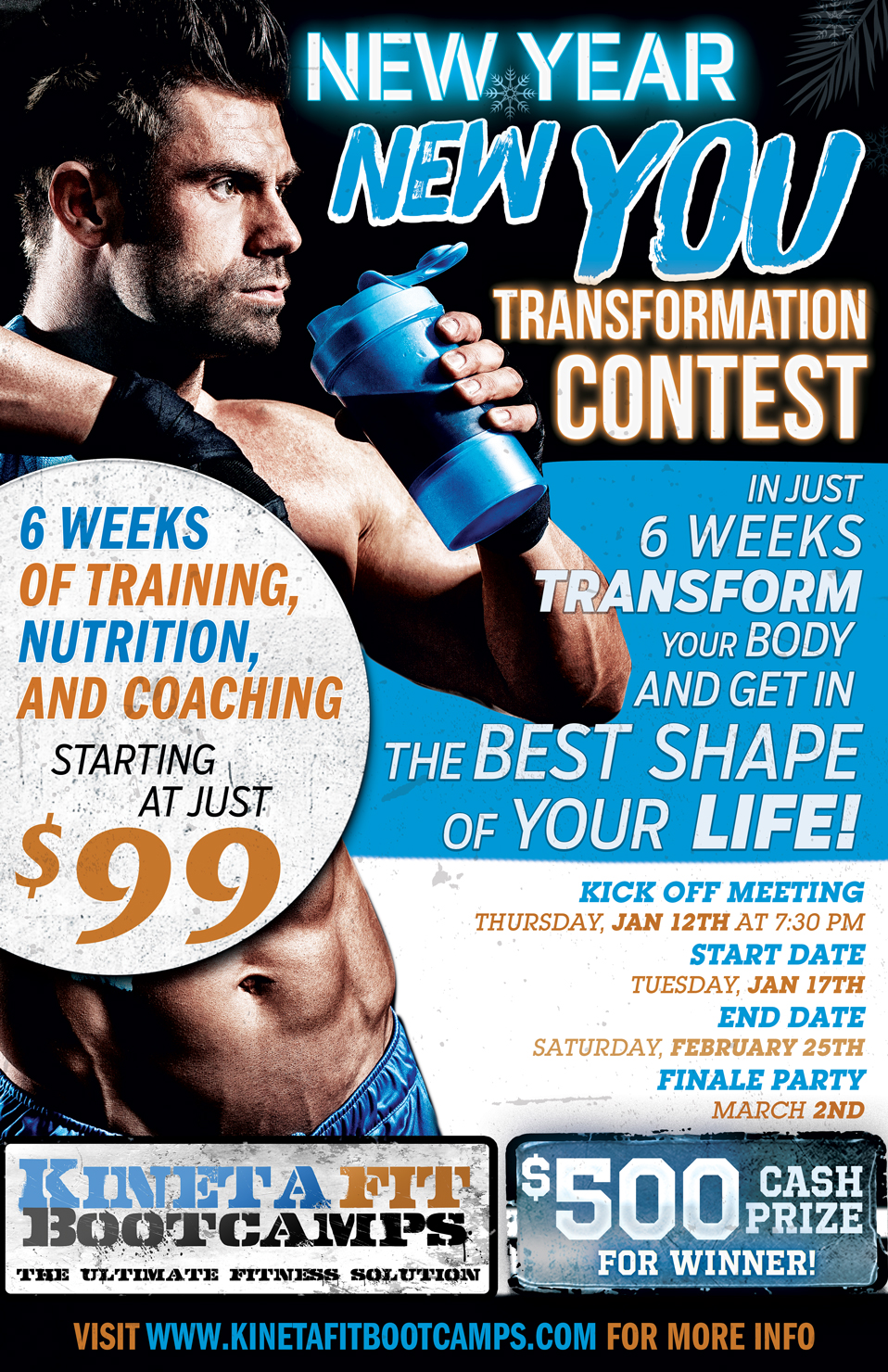 Flyer Design by UrbainFX for Kinetafit | Design #12793816