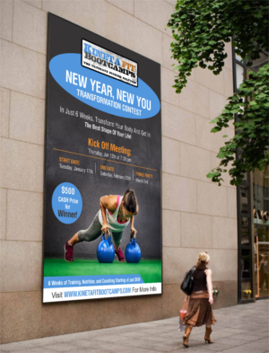 Flyer Design by ecorokerz for Kinetafit | Design #12762554