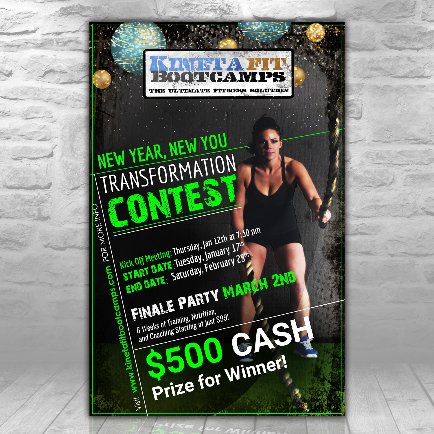 Diseño de Flyer por SAI DESIGNS para Kinetafit | Diseño #12776622