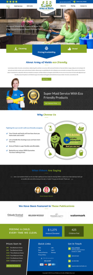 Web Design by Shayona for this project | Design: #13107362