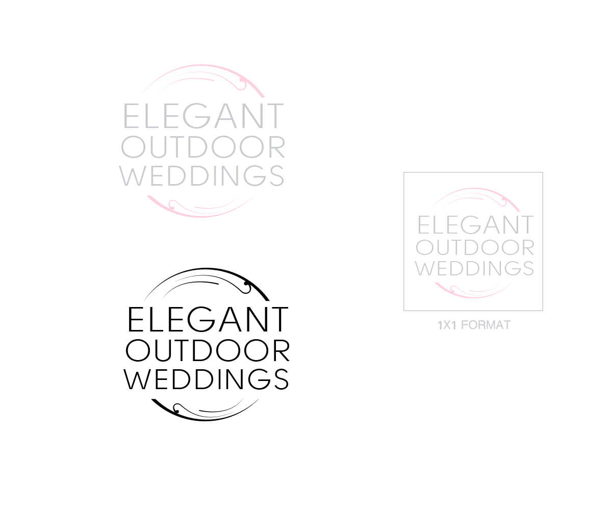 Logo Design by Maher Sh for Elegant Outdoor Weddings | Design #12764494