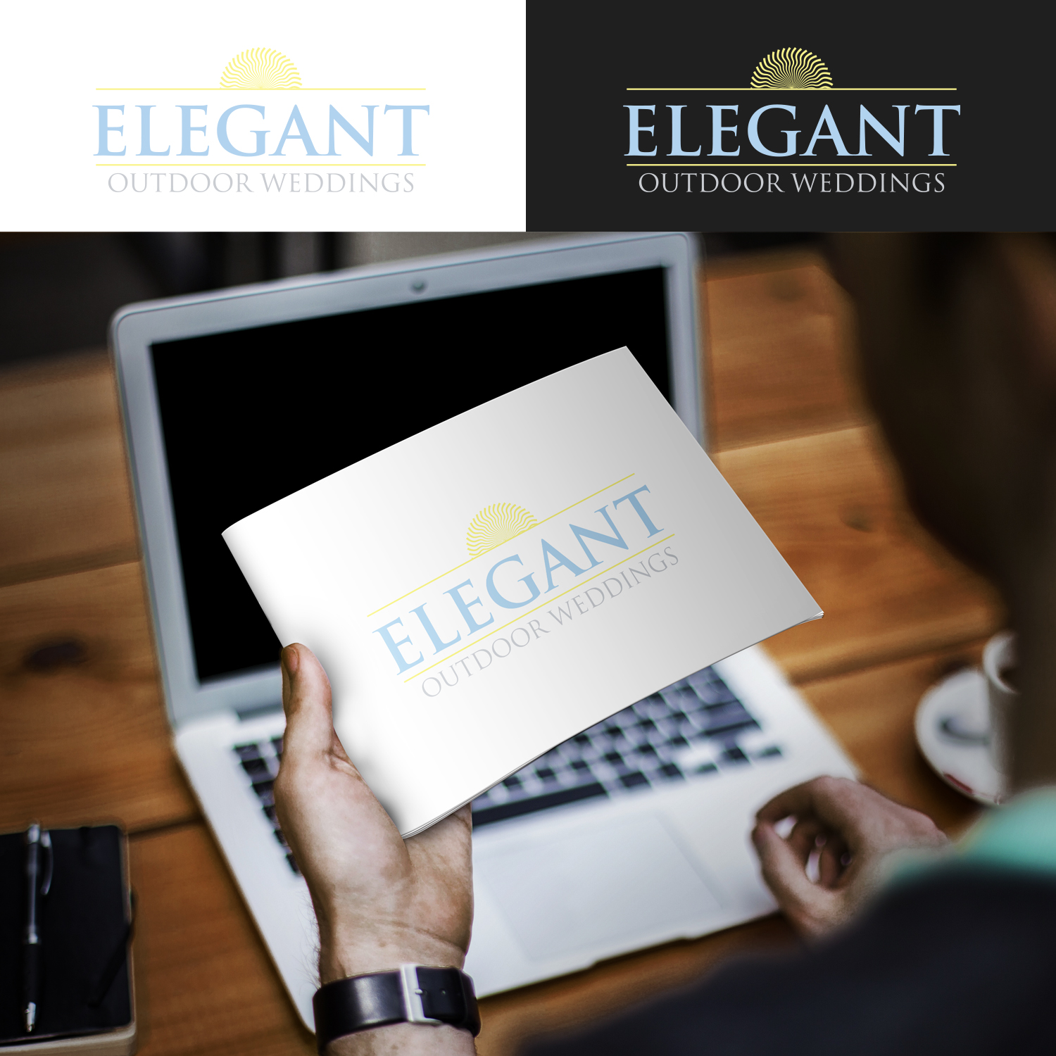 Logo Design by IMD-HUB for Elegant Outdoor Weddings | Design #12757391