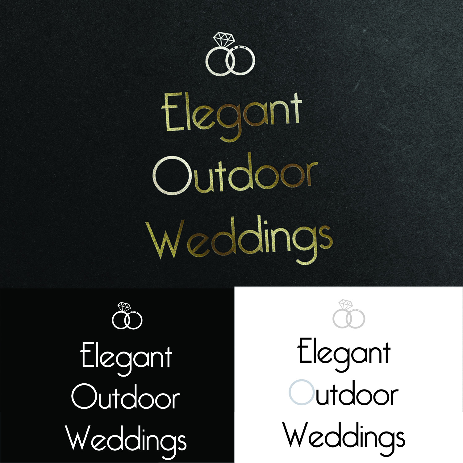 Logo Design by Sufisa for Elegant Outdoor Weddings | Design #12765079