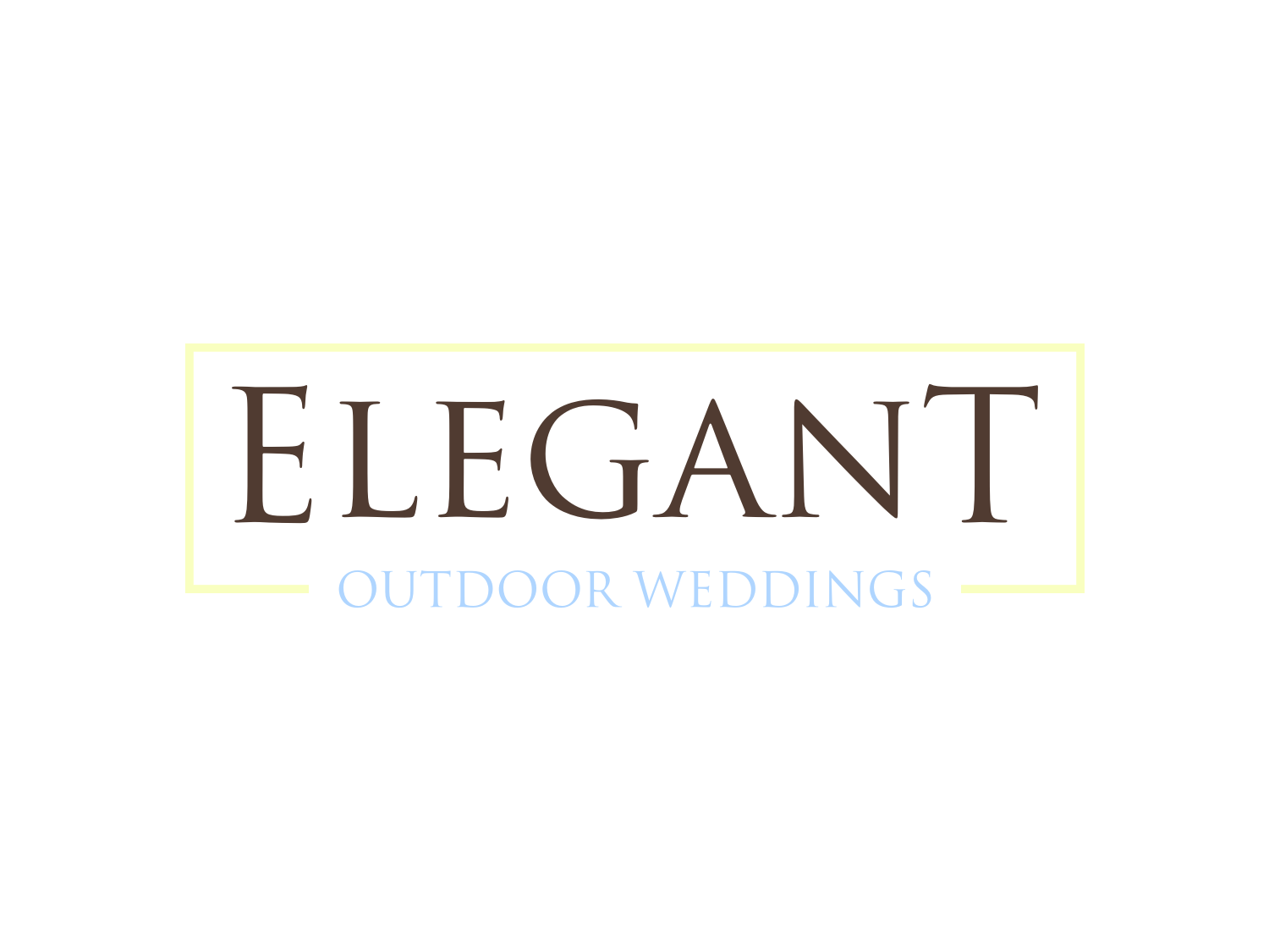 Logo Design by R16 for Elegant Outdoor Weddings | Design #12757767