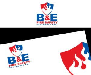 B & E Fire Safety Equipment Inc. | Logo Design by blue eye